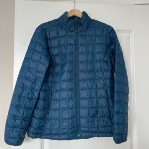 The North face women’s eco ball jacket.